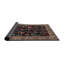 Tapis bleu/rose/brun traditionnel Psomas-386796616