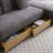 Convertible Sleeper Sofa Couch with Box and Drawer,2 Cup Holders-1535698814