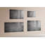 Magnetic Memo Board Whiteboard - 90 x 60 cm - With Marker and Magnets - Industrial wall