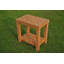 Macaluso Outdoor Square Teak Side Table-1314094253