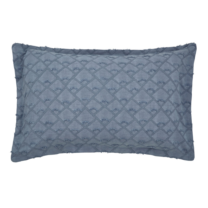 Kona Cotton Oxford Pillowcase Blue