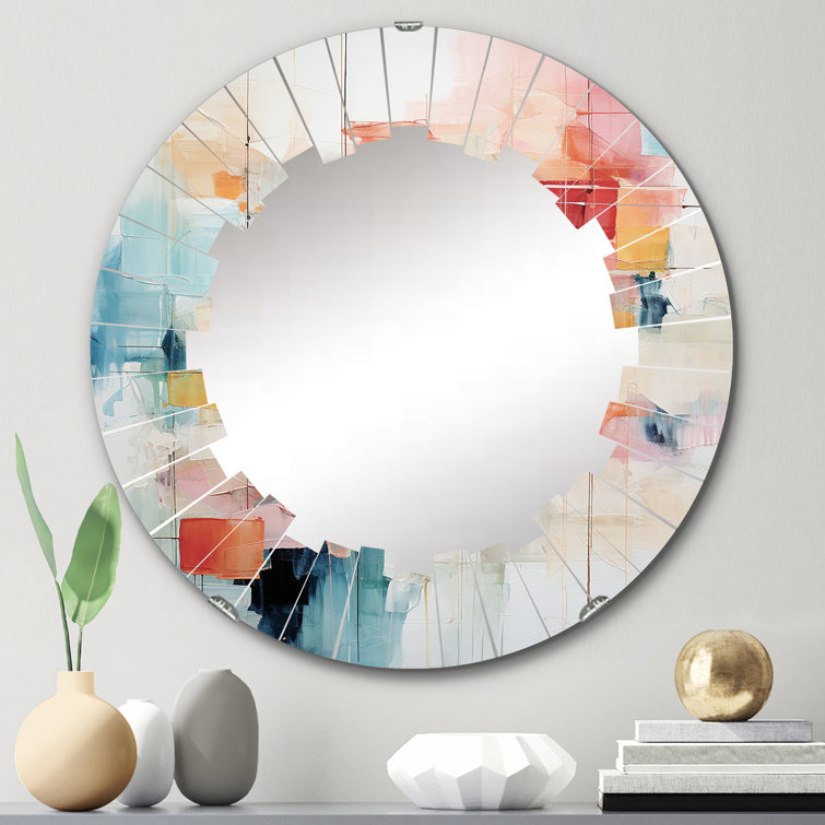 Bless international Zuly Round Wall Mirror | Wayfair