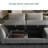 Nikitas 3-Piece Polyester Blend Sofa Set-846463754