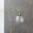 Jonathon 61'' Antique Brass Task Floor Lamp