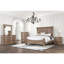 Grand lit, chêne antique-428485253