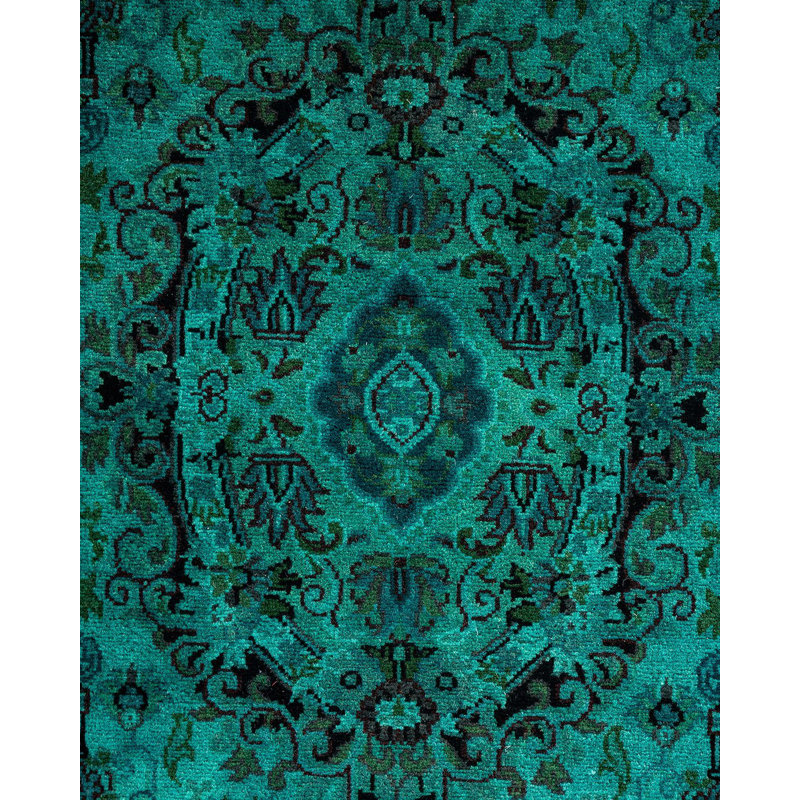 Fine Vibrance One-of-a-Kind 3' 2" X 5' 4" Hand Knotted Area Rug