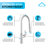 Pull Out Single Handle Kitchen Faucet with Double Function Sprayer Head-86623860
