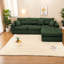 Chaise longue modulaire en L à compression pour la maison