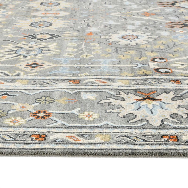 Bristol Wool Geometric Area Rug, Rectangle 9' x 12'