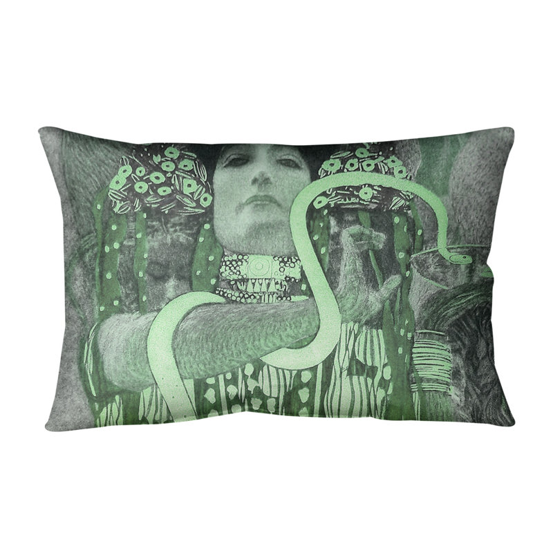 Coussin lombaire hygeia, Duvet synthétique, 14 po x 10 po, Vert
