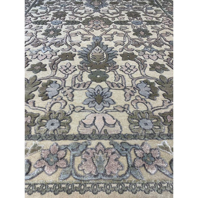 Conrad Floral Viscose Area Rug, Rectangle 160 x 230cm
