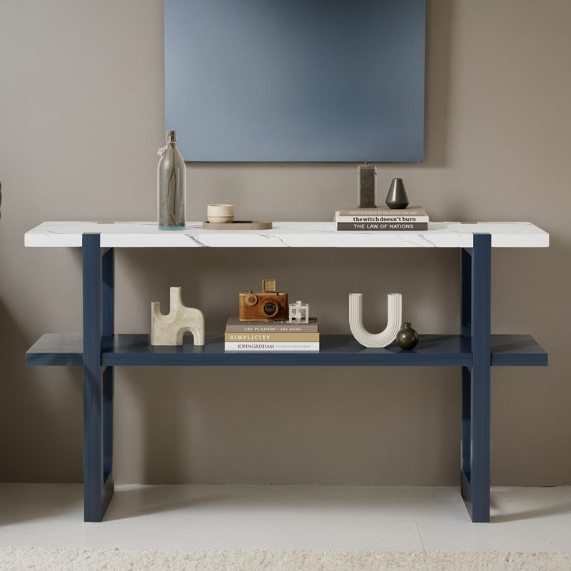 Table d'appoint 54 po pour vestibule, Marine