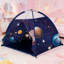 Tente pour enfants Outer Space Galaxy, tente de lit pour chambre à coucher, tente de jeu à thème étoilé unisexe, cadeau idéal