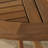 Suki Round Eucalyptus Folding Outdoor Dining Table With Umbrella Hole , in. W in. D-27467763