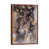 Classic Brown Wood Floater Framed