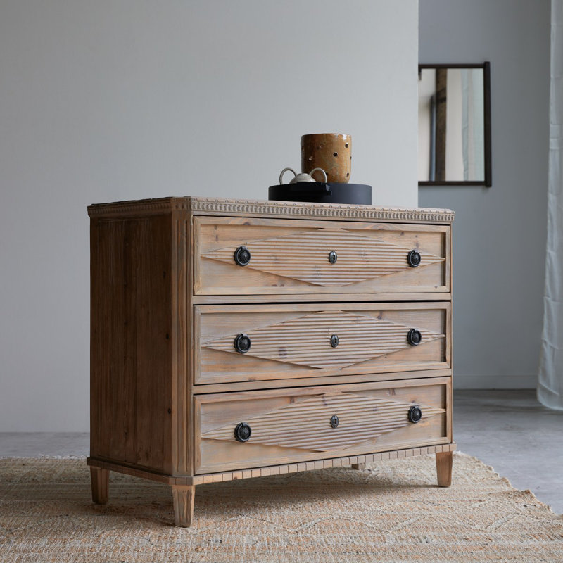 Emily 3 Drawer Sideboard