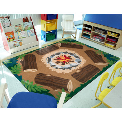 Campfire Fun by Joy Carpets Area Rug