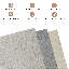 Ensemble de 4 panneaux muraux rectangulaires 3D pour la décoration murale intérieure, texture de ligne horizontale blanche, panneaux muraux modernes de 24 po x 48 po, couvre 31 pieds carrés, pour le salon, la chambre à coucher, le foyer, le hall d'ent-109308461