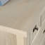 Commode, finition grise