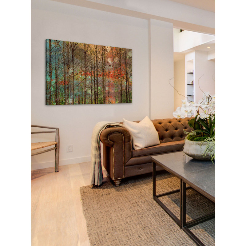 Annegreth " Through The Trees " by Art Collective, 40" H x 60" W