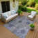 Machine Washable Indoor/Outdoor Leavittsburg ACN2235 Floral Rug