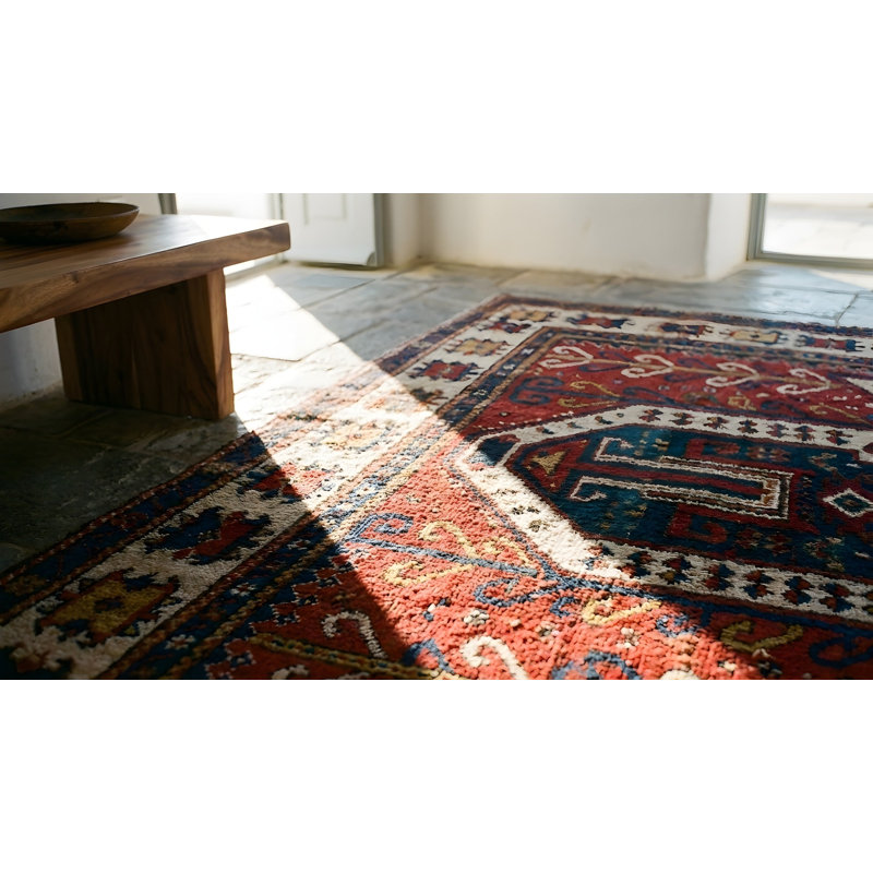 Tapis de style rustique et cousu de style rustique Sewan Kazak
