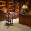 Wood Globe Bar