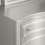 Commode en bois Marila, gris