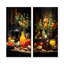 Culinaire symphonique - ensemble d'œuvres d'art mural de 2 ustensiles-1138489337-1138489338