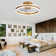 Desnoyer 19.7 inch Smart APP Low Profile Ceiling Fan Remote Control 6-Speed Flush Mount LED Lighting