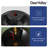33" Tall Round Vitreous China Pedestal Bathroom Sink With Overflow and Pre-Drilled Hole-97272170