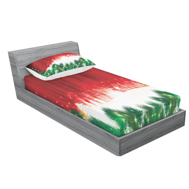 Ambesonne Microfiber Sheet Set