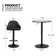 Table bistro et tabourets de bar pivotants de 23,5 po Belcherry