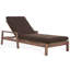 Chaise longue d'extérieur en bois massif Nicholson-281021766