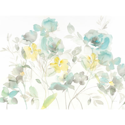 «Aqua Roses Shadows» par Danhui Nai, reproduction sur toile