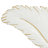 Resin Feather Wall Decor