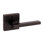 Halifax Door Lever with Square Rosette