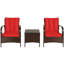 Bashaw 2 - Person Patio Conversation Set with Cushions-1789116803