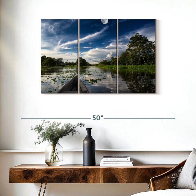 Amazon River Canoe, H 24 po x l 38 po