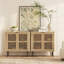 Buffet l 63 po avec tablette ajustable, chêne Feller-132716035