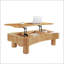 Table basse à plateau relevable