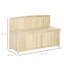 Solid Wood Fir Outdoor Bench