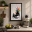 Music in Colour Modern - Wrapped Canvas-35582312-35582313