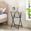 Table d'appoint 2 pièces pliable sans plateau-311167003