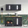 ProGarage 4 Piece Cabinet and Workbench Table Set