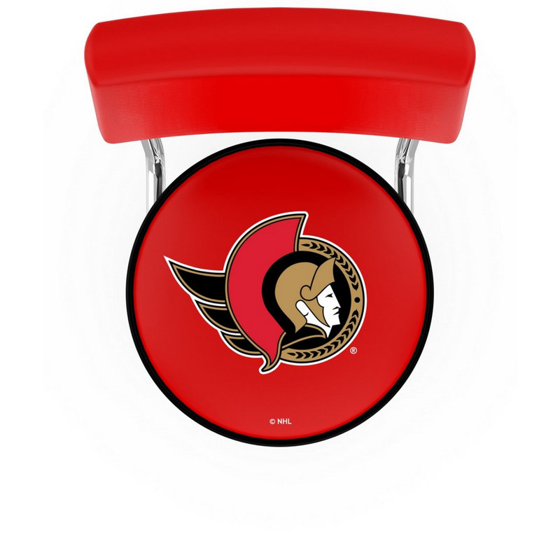 NHL Swivel 25" Counter Stool, Ottawa Senators