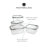 Eco-Snap Food Storage - Set of 4 Containers and 4 Lids