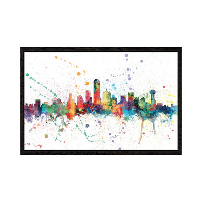 Dallas, Texas, USA by Michael Tompsett - 1 Piece Wall Art on Canvas