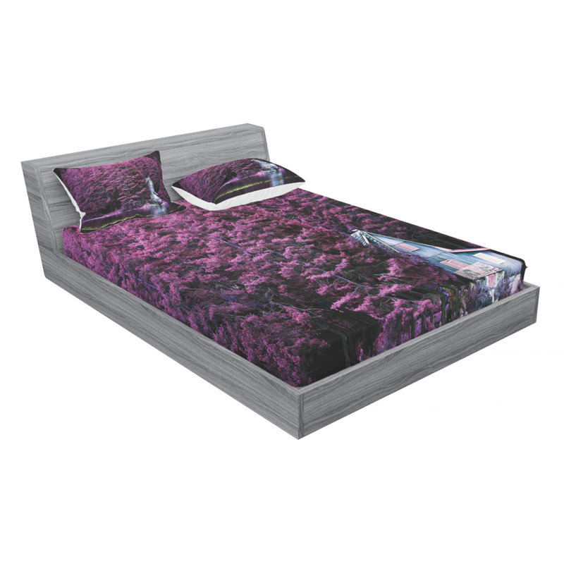 Microfiber Sheet Set, Full/Double Sheet Set with Pillowcase