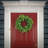 24 inch Artificial Spring Wreath with Ivy, Fern Leaves, Seed Pods, and Flowing Green Stems   
